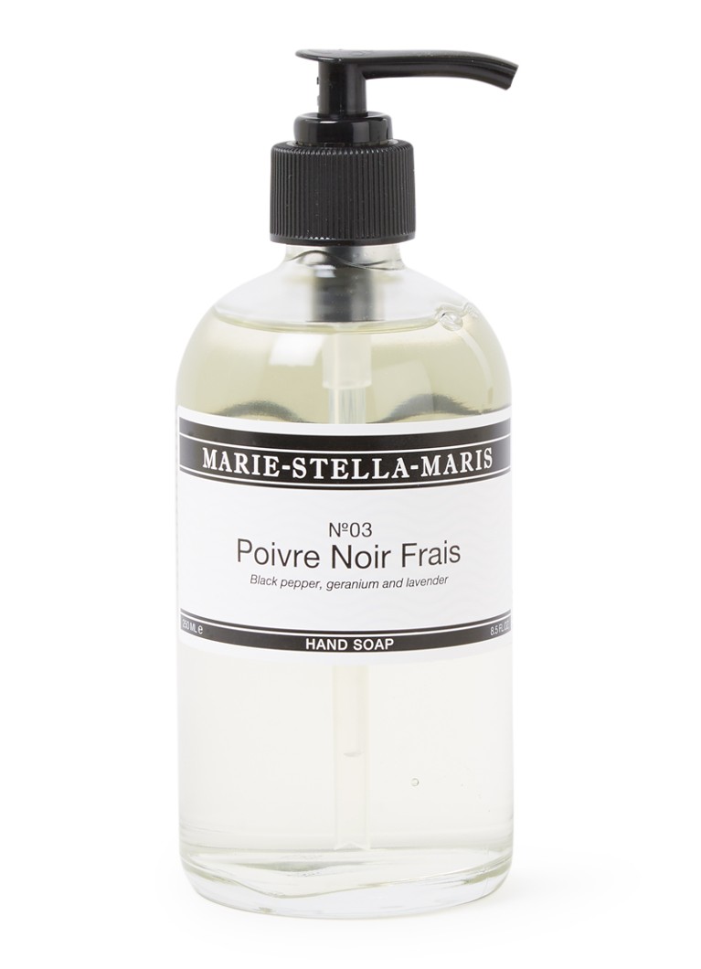 Marie-Stella-Maris - No.03 Poivre Noir Frais handzeep 250 ml - Wit