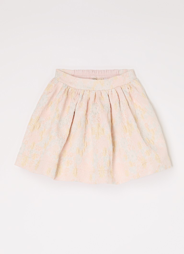 MarMar COPENHAGEN - Sunita rok met jacquard dessin - Lichtroze