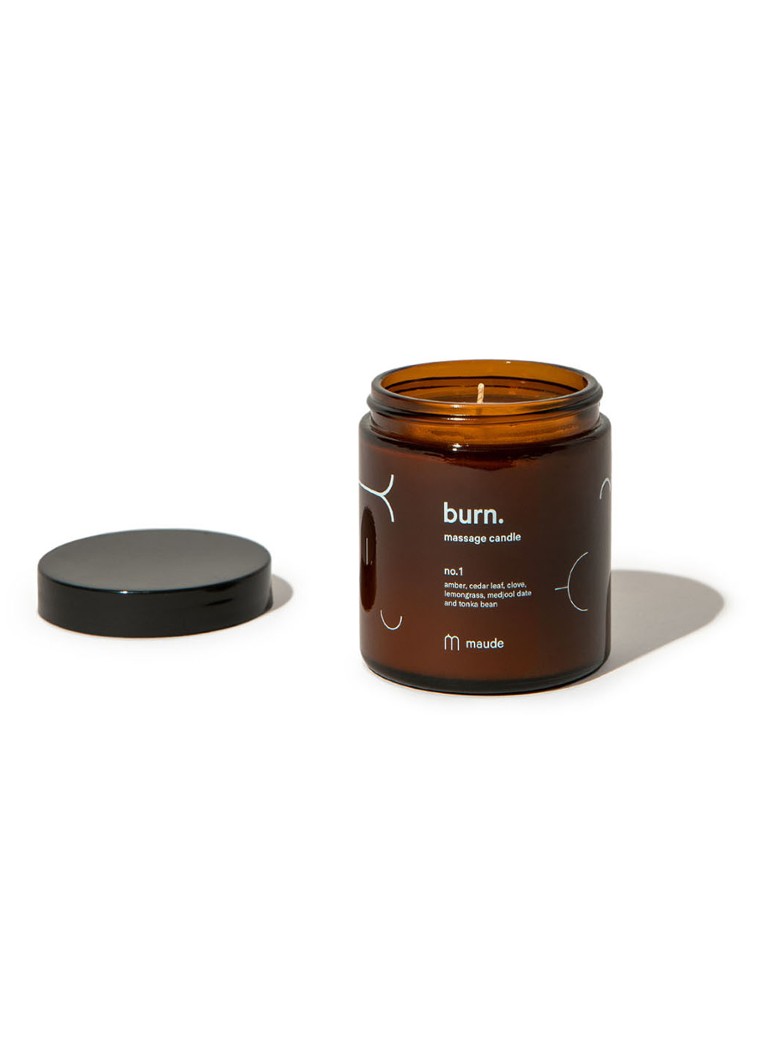 Maude - Burn No.1 Massage Candle - massagekaars - null