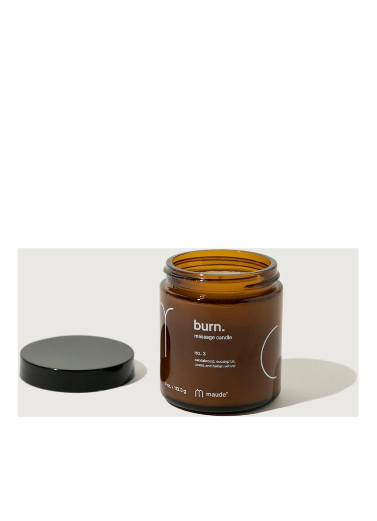 Maude - Burn No.3 Massage Candle - massagekaars - null