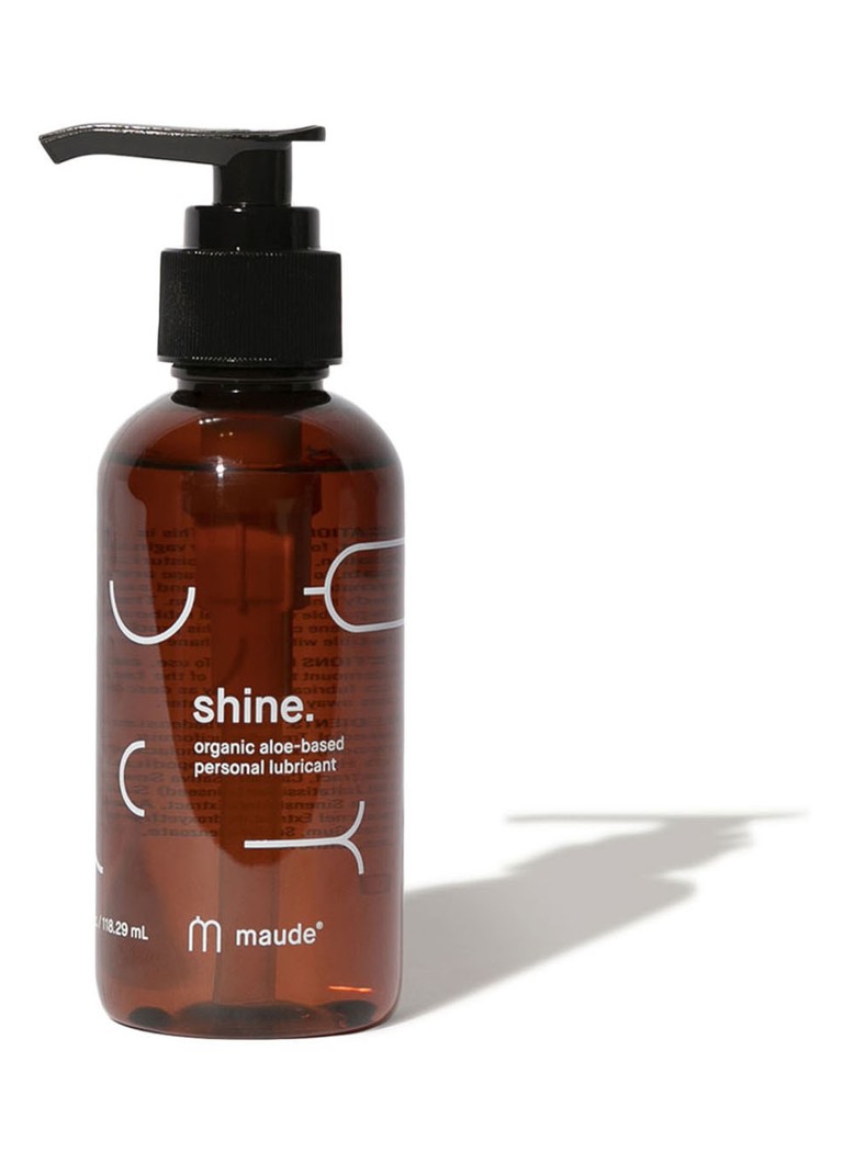 Maude - Shine Organic Aloe waterbasis glijmiddel - null