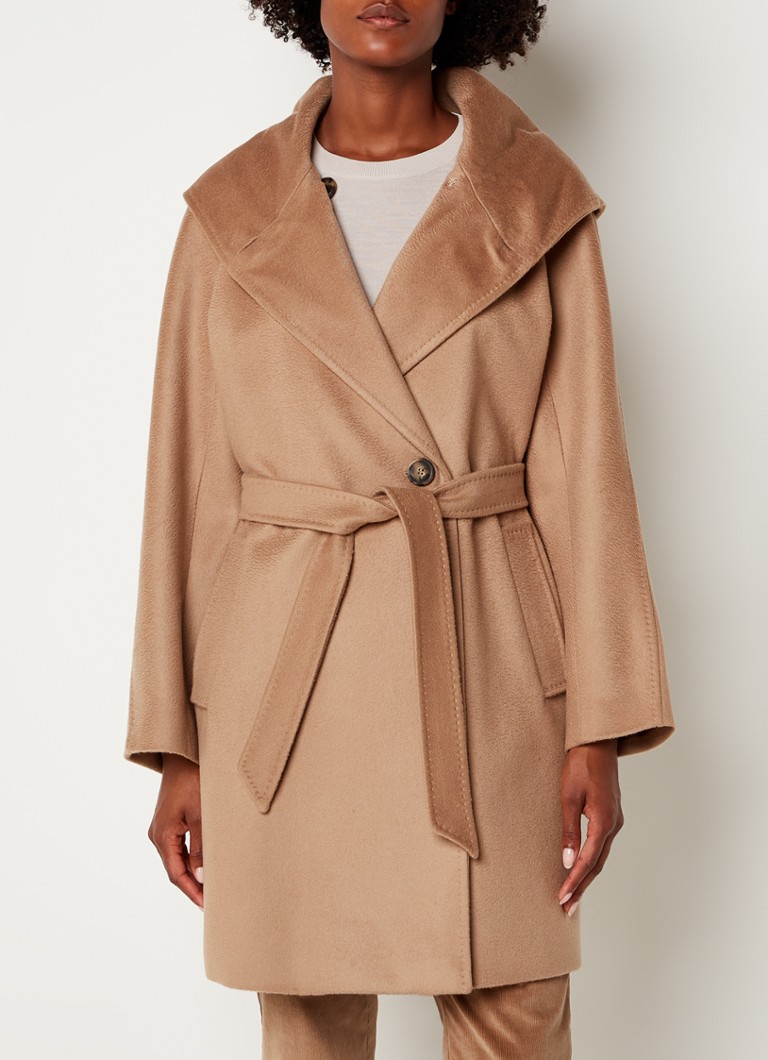 camel jas dames bijenkorf