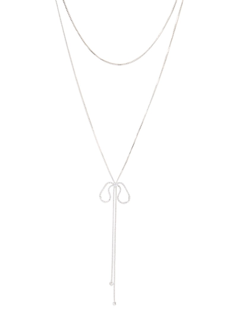 MaxMara - Werther ketting met zirkonia - Zilver