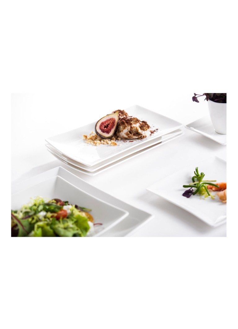 Maxwell Williams East Meets West Assiette Carrée, 22 Cm, JX250021