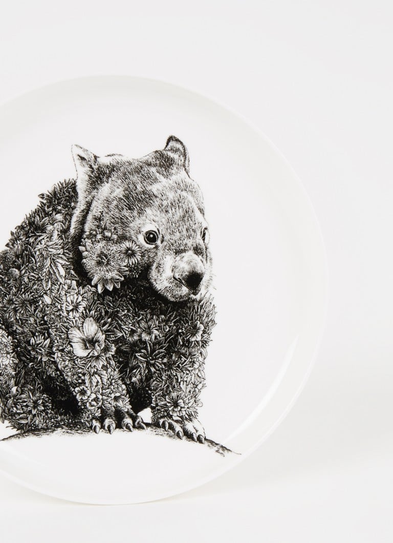 Maxwell & Williams - Marini Ferlazzo Common Wombat ontbijtbord 20 cm - Wit