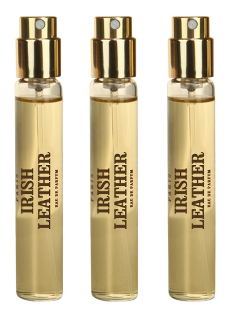 Memo Paris Irish Leather Eau de Parfum navulling set van 3 • de Bijenkorf