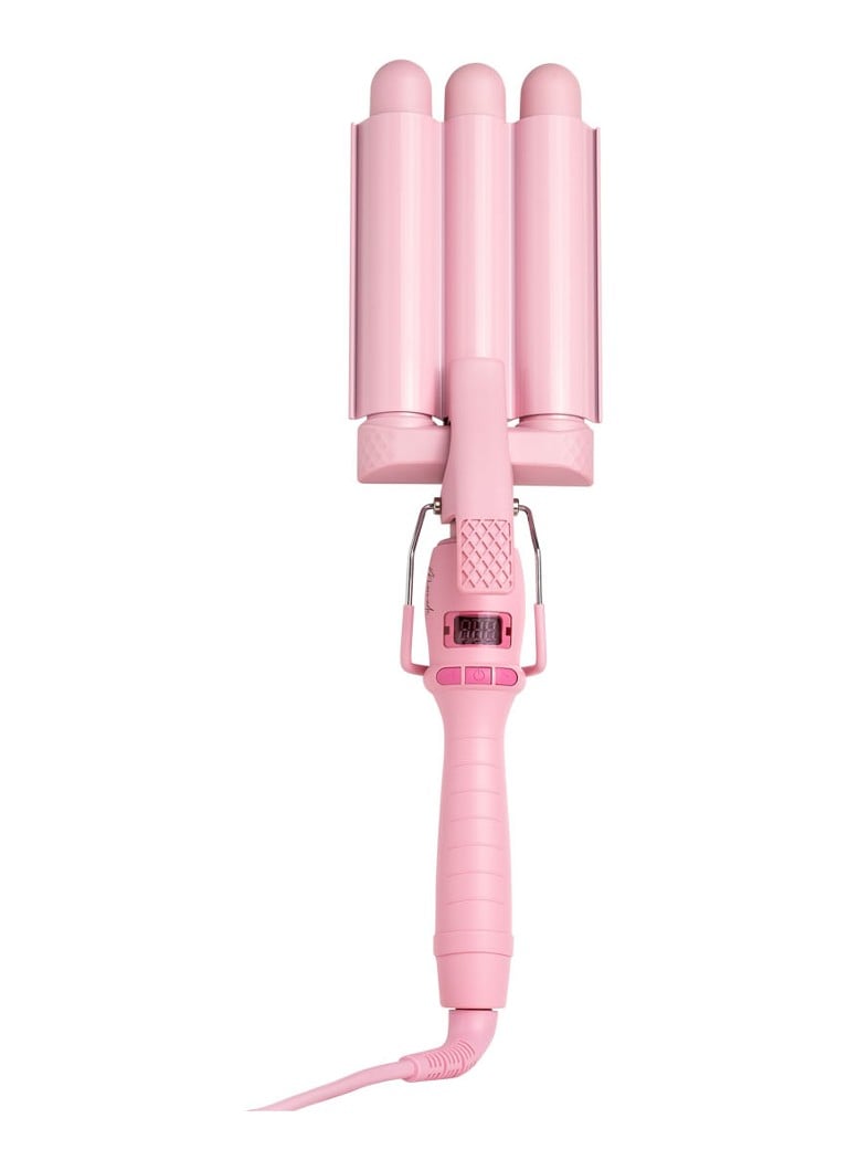 Mermade Hair - Mini Waver 25 mm Pink - krultang - Roze