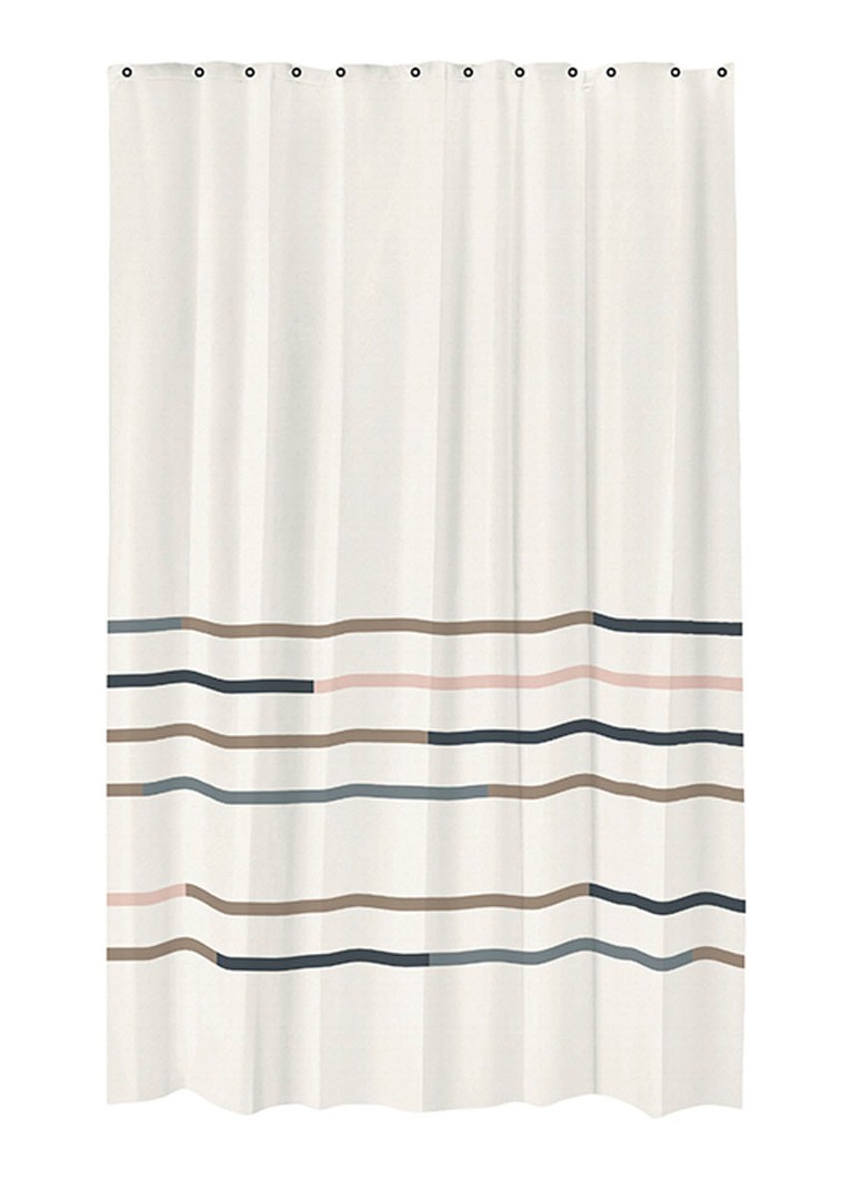 Mette Ditmer Mikado douchegordijn 150 x 200 cm • Gebroken wit • de