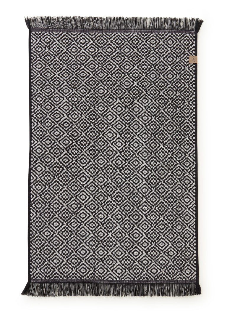 Mette Ditmer - Morocco gastendoek 50 x 80 cm - Zwart