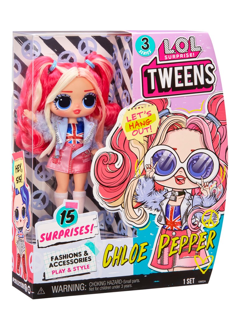 Figura Coleccionable MGA Entertainment - Modelo Sorpresa Multicolor, Incluye Accesorios Para El Pelo Y Bolígrafo