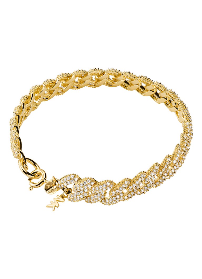 Michael Kors - Armband met zirkonia MKC1427AN710 - Goud