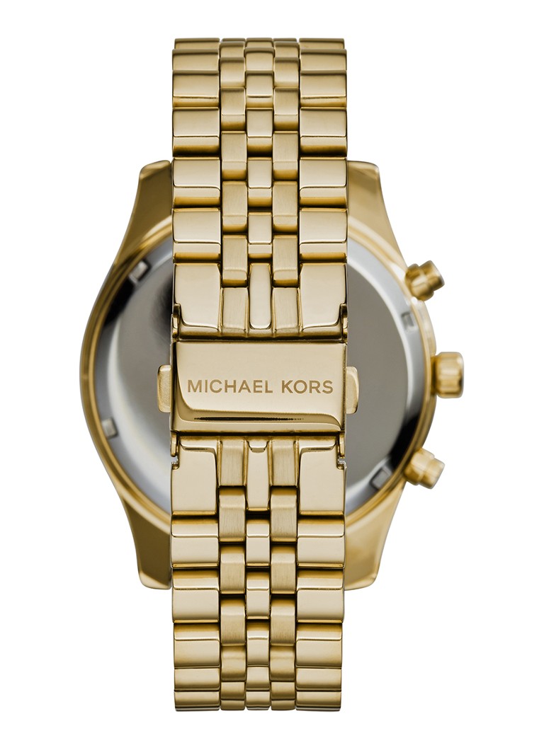 Michael Kors Horloge MK8286 • Goud • de Bijenkorf | Quarzuhren