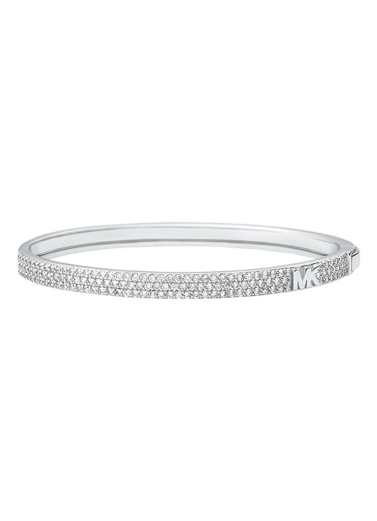 Inspectie Emuleren verzoek Michael Kors Premium armband met zirkonia MKC1551AN040 • Zilver • de  Bijenkorf
