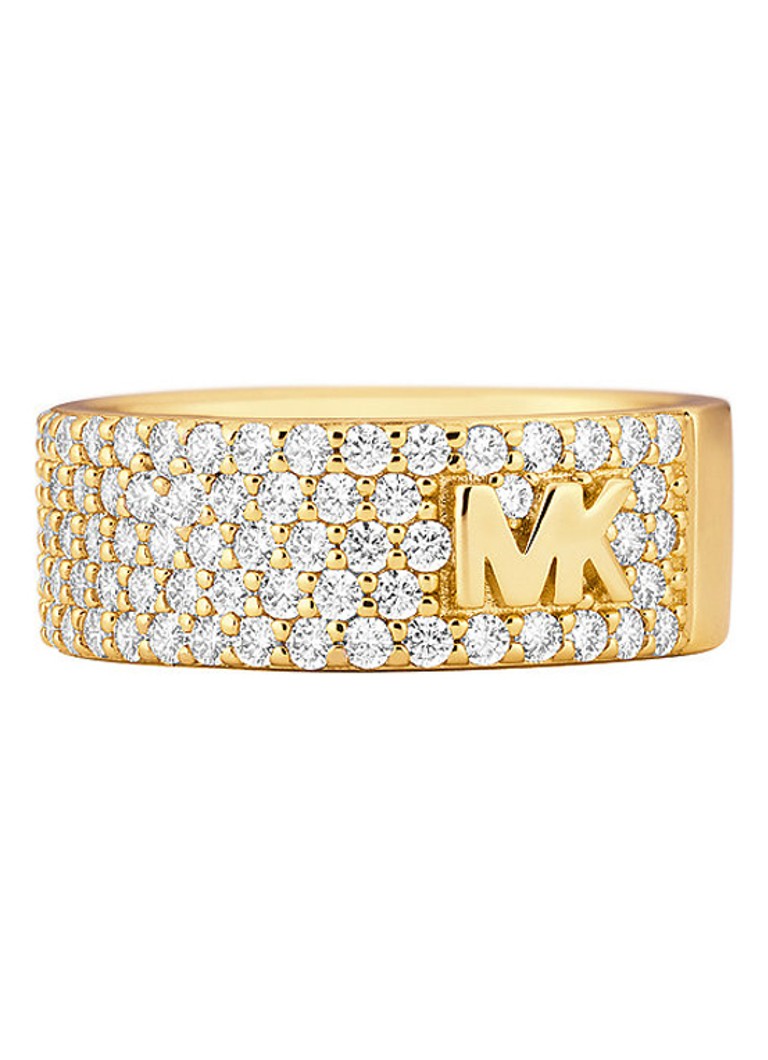kan niet zien binding Schat Michael Kors Premium ring verguld MKC1555AN7109 • Goud • de Bijenkorf