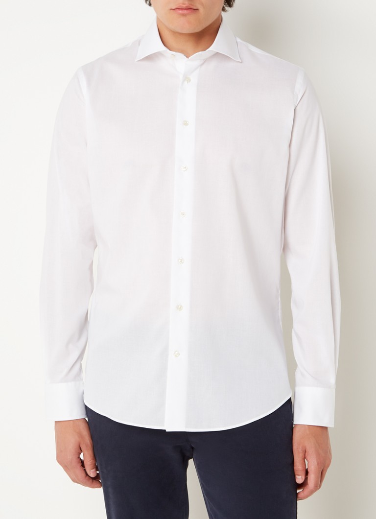 Seidensticker Businesshemd voor heren, slim fit, strijkvrij, Kent-kraag, lange mouwen, patchwork, 100% katoen, zwart (39), 40 Seidensticker Businesshemd voor heren, slim fit, strijkvrij, Kent-kraag, lange mouwen, patchwork, 100% katoen, zwart (39), 40