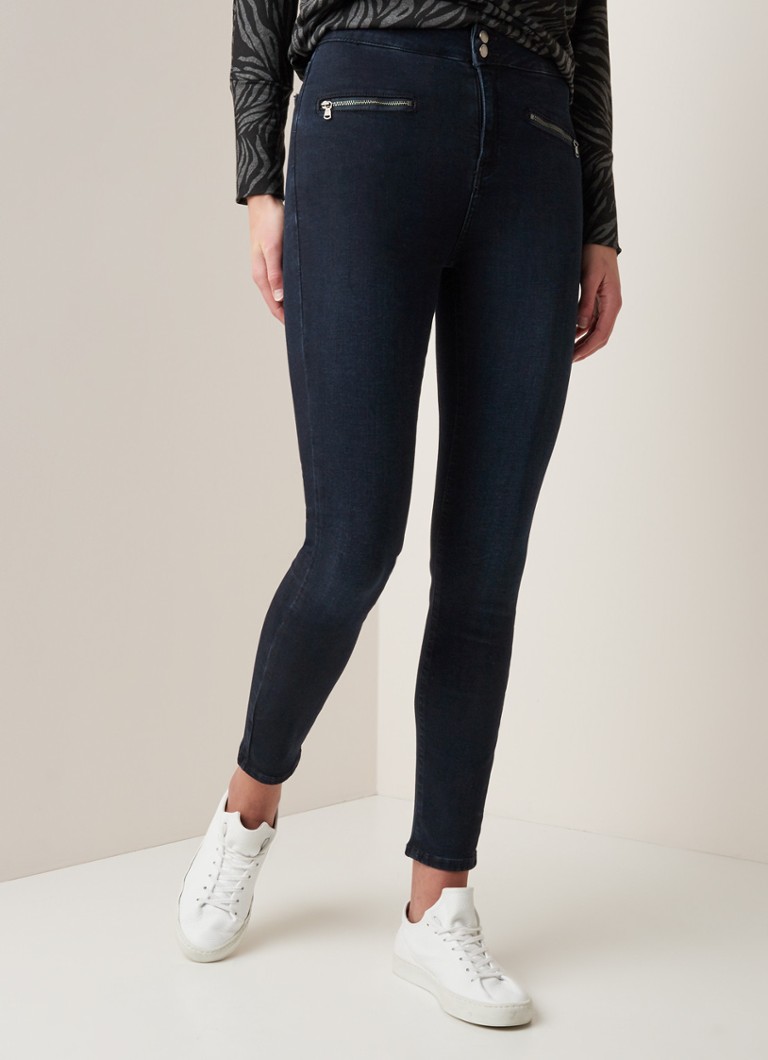 mint velvet denver coated jeans