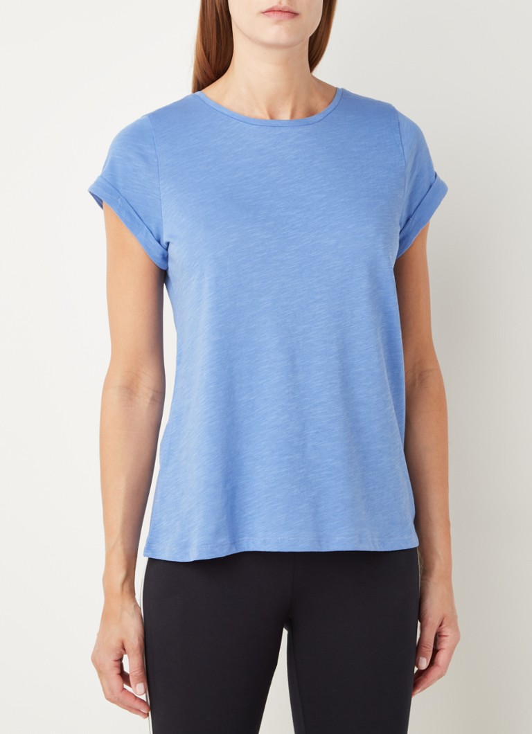 Mint Velvet - Rachel T-shirt met ronde hals - Blauw