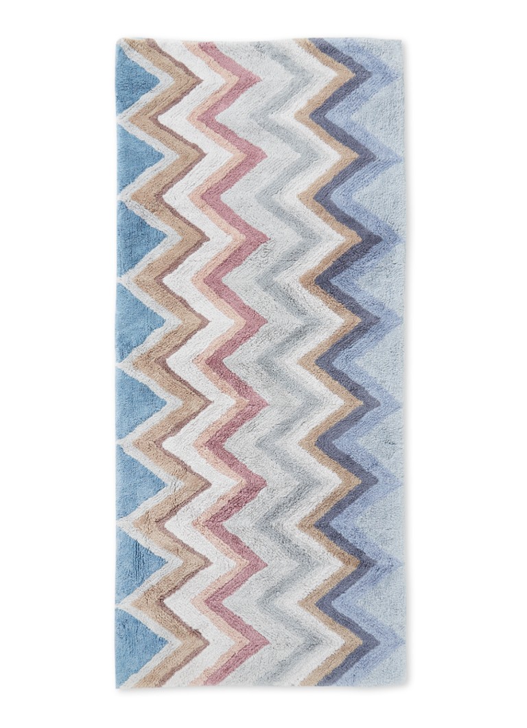 Missoni Home - Amone badmat 70 x 160 cm - Blauwgrijs