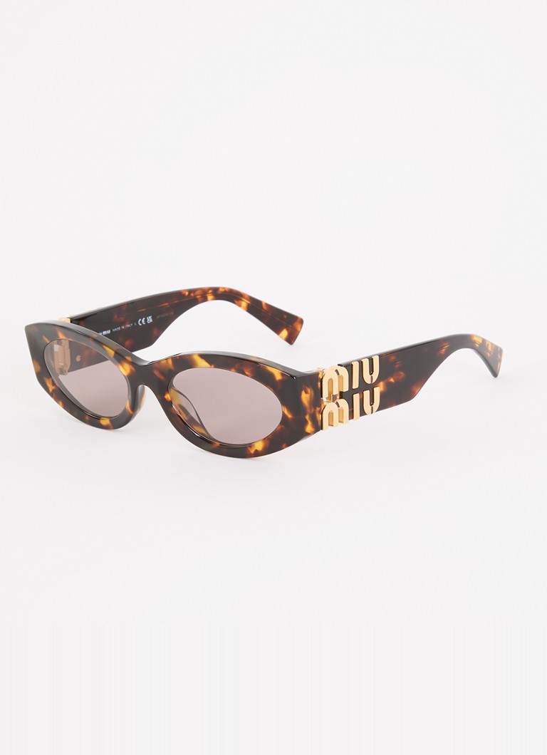 Miu Miu - Retro zonnebril MU 11WS - Donkerbruin