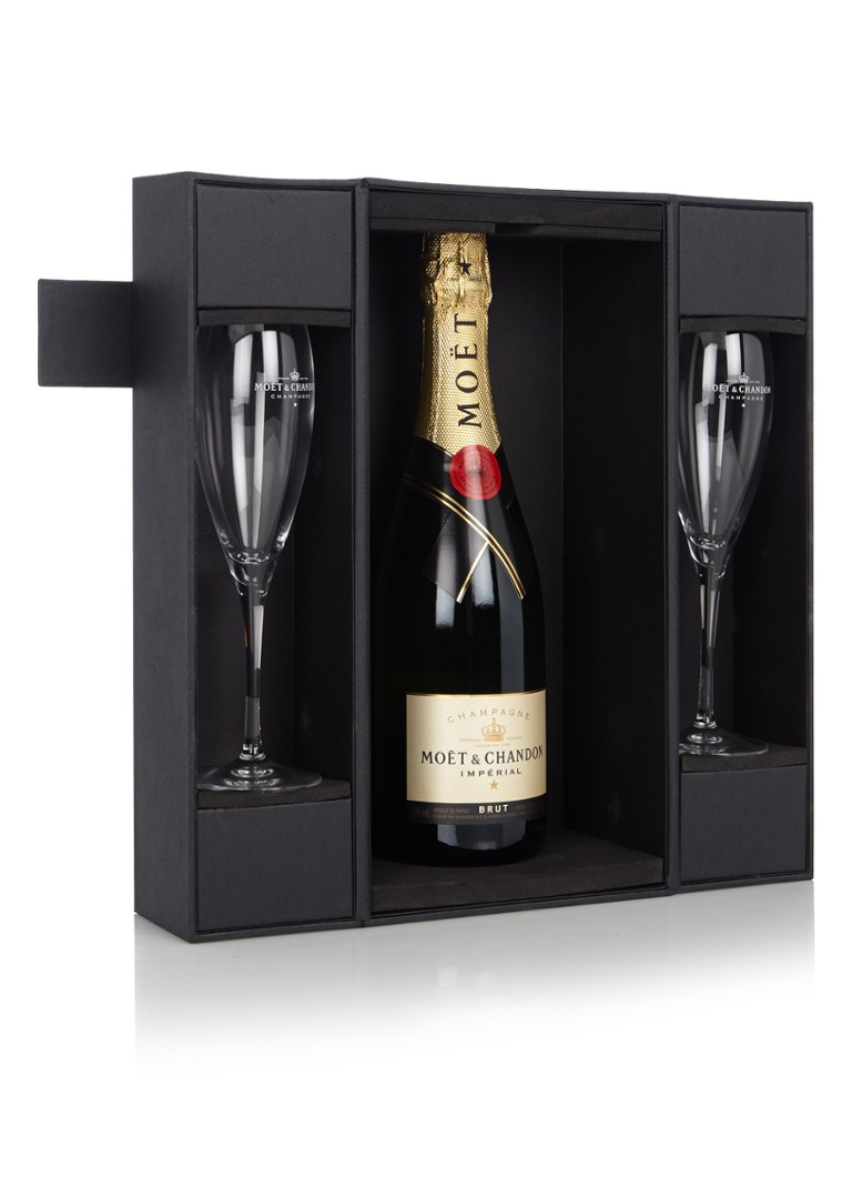 Möet & Chandon - Champagne Brut Impérial in geschenkverpakking 750 ml  - null