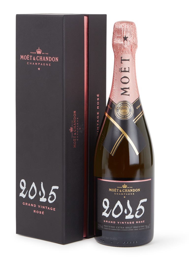 Moët & Chandon Champagne Grand Vintage Rosé 2015 in geschenkverpakking