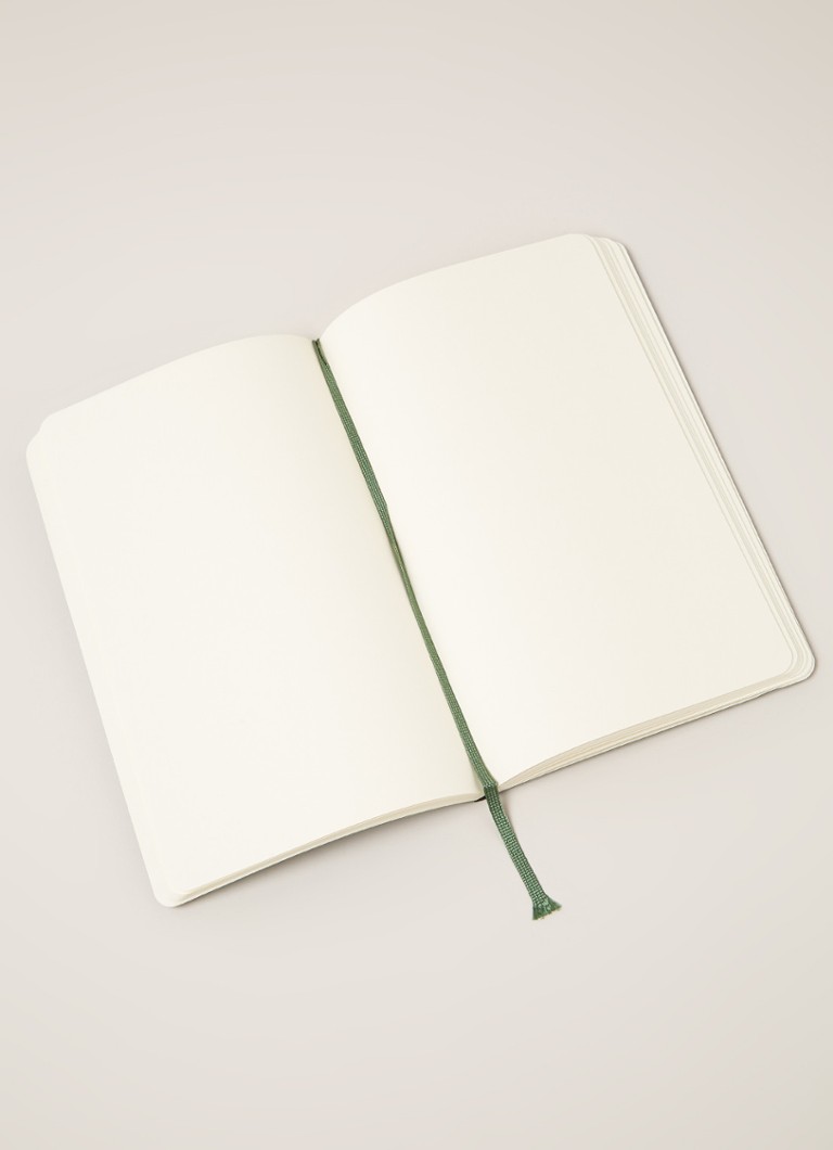 verzending schokkend Onderzoek Moleskine Classic A5 blanco notitieboek • Groen • de Bijenkorf
