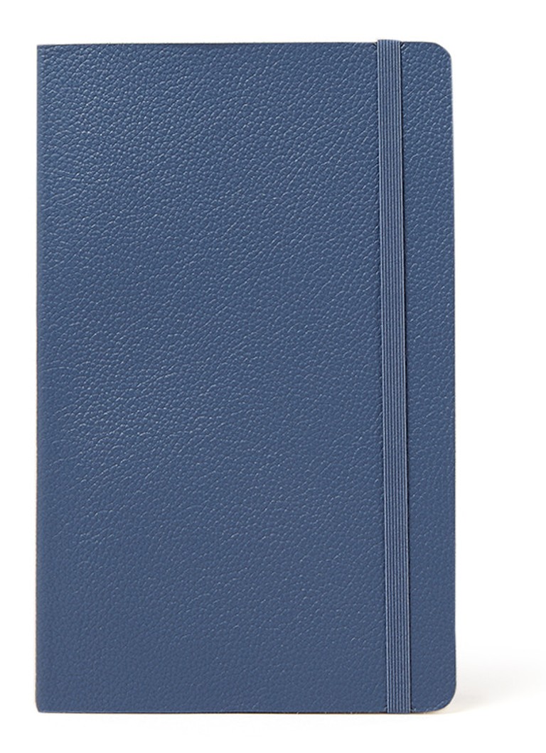 Moleskine Classic Leather gelinieerd notitieboek 13 x 21 cm