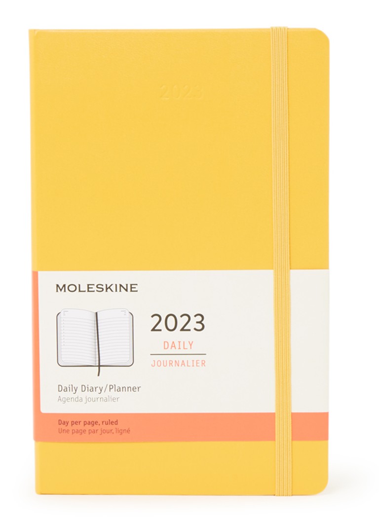 Moleskine Daily agenda 2023 • Oranje • de Bijenkorf