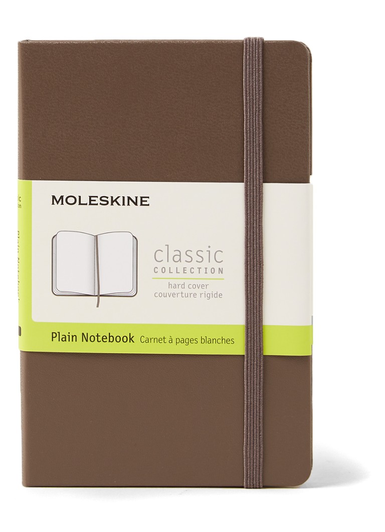 Moleskine Nb pocket pln hd c earth brown • Donkerbruin • de Bijenkorf