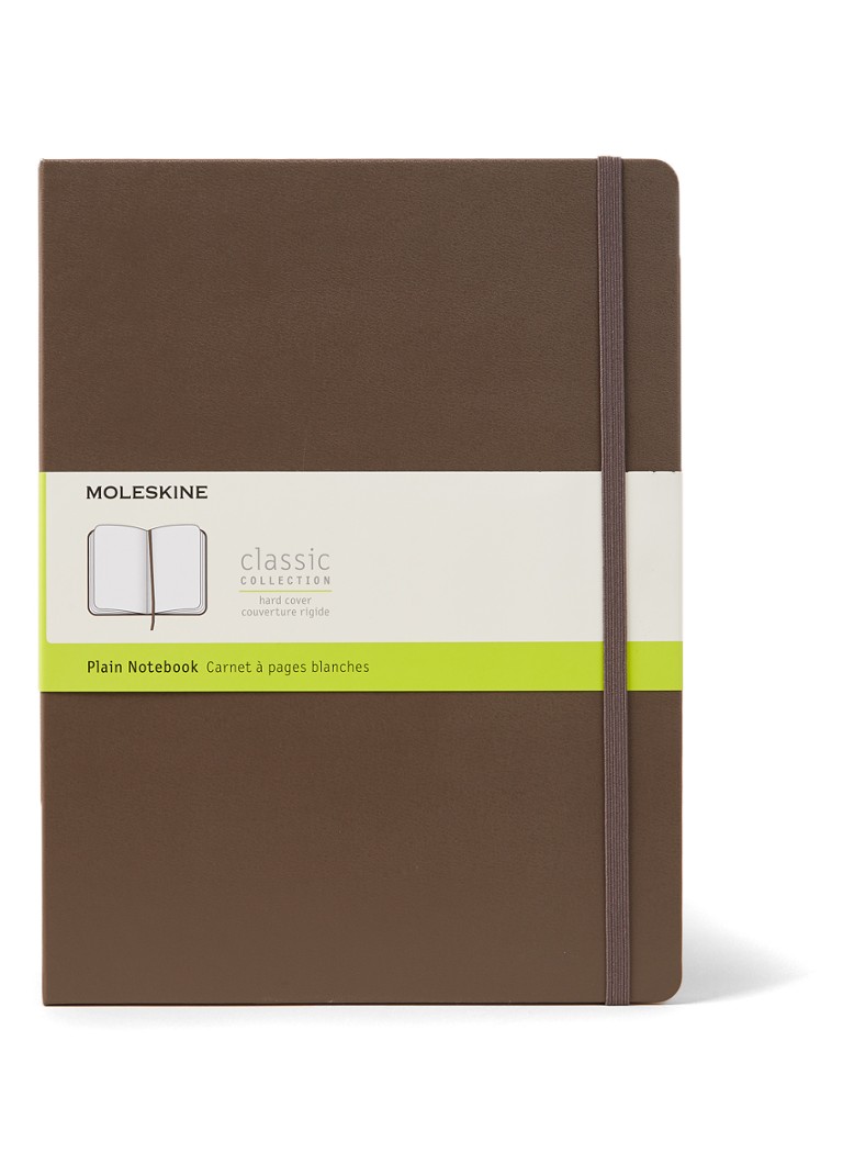 Moleskine Notebook Classic Xl Hardcover • Donkerbruin • de Bijenkorf