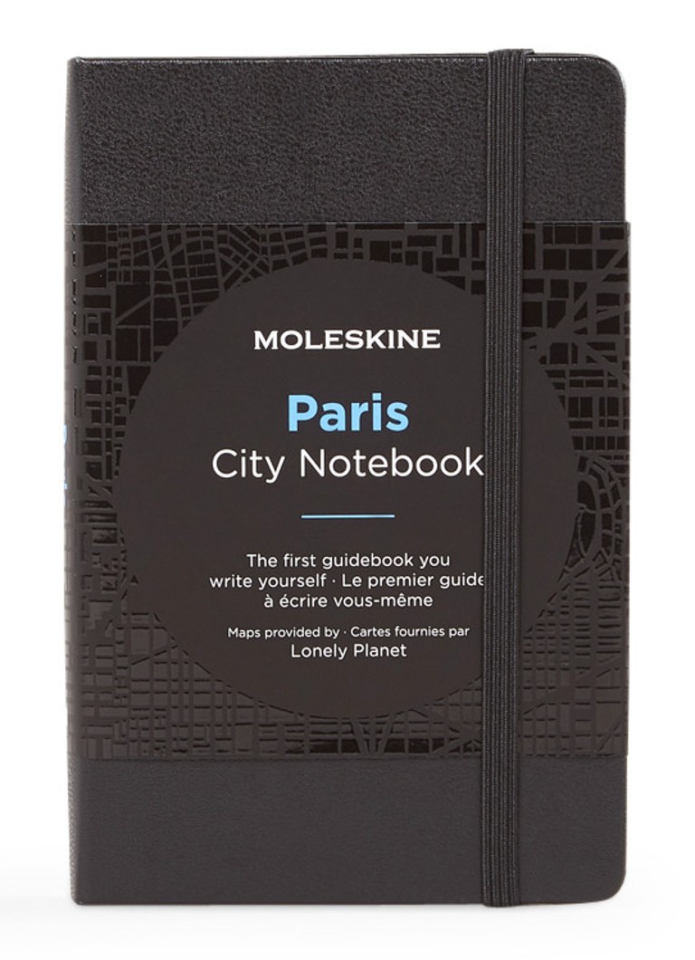 Moleskine Paris City notitieboek met kaart • Zwart • de Bijenkorf