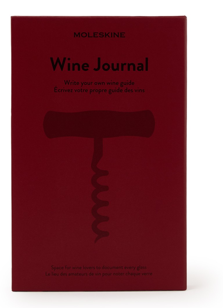 Socialisme Fascineren Morse code Moleskine Wijn journal • Bordeauxrood • de Bijenkorf