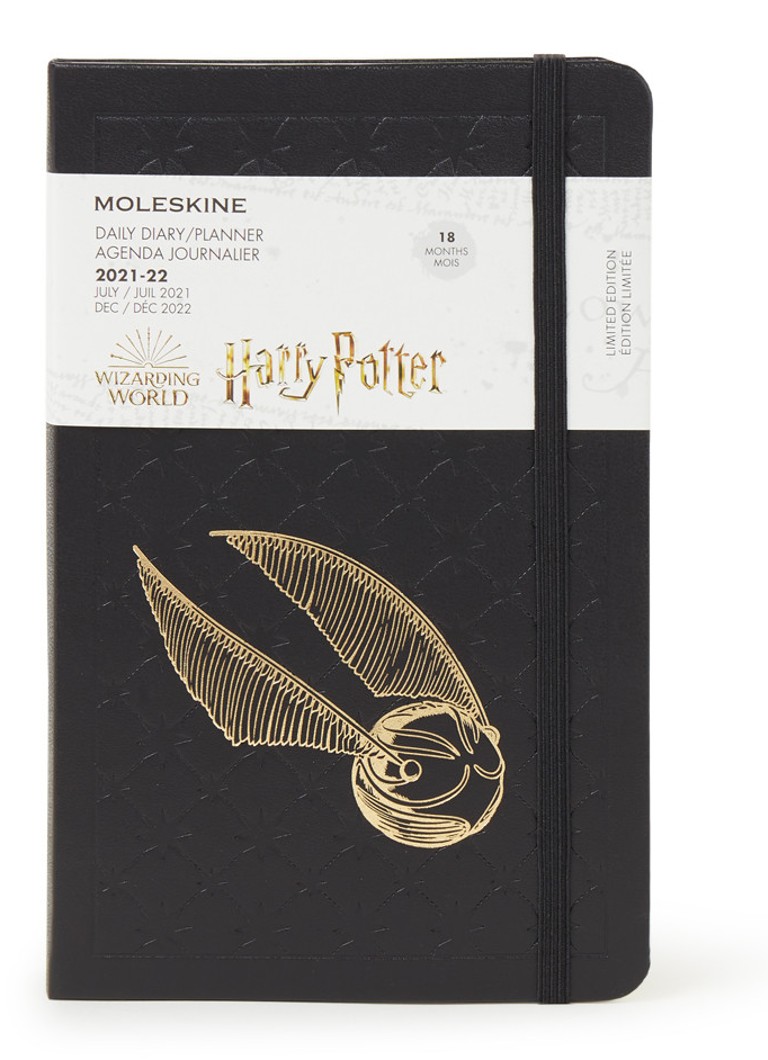 Moleskine Wizarding World Harry Potter dagagenda 20212022 • Zwart • de
