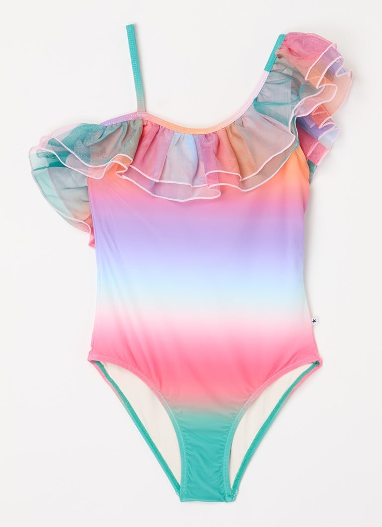 Molo - Nilla badpak met tie-dye dessin - Roze