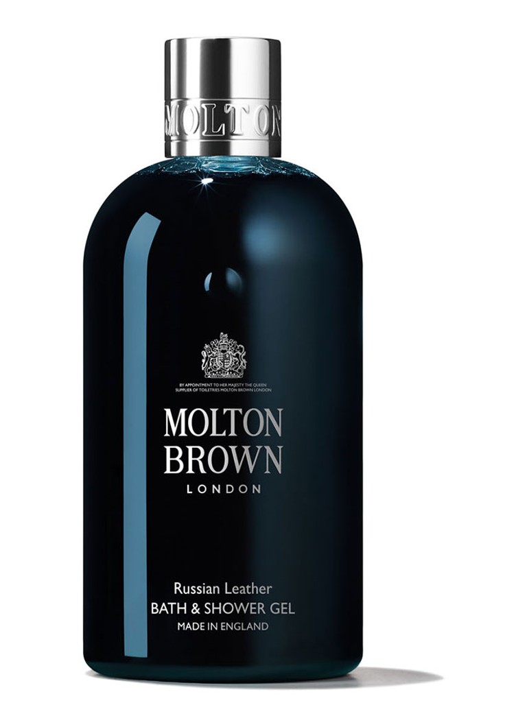 Molton Brown Russian Leather Bath & Shower gel bad & douchegel • de Bijenkorf