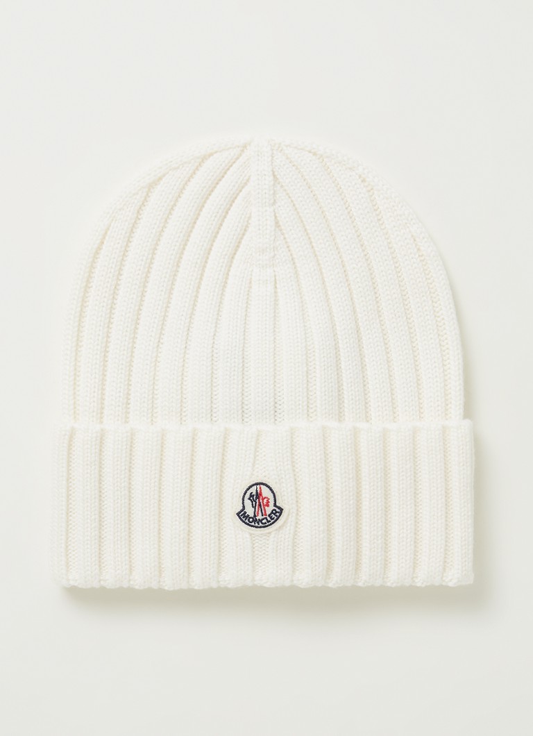 moncler muts wit