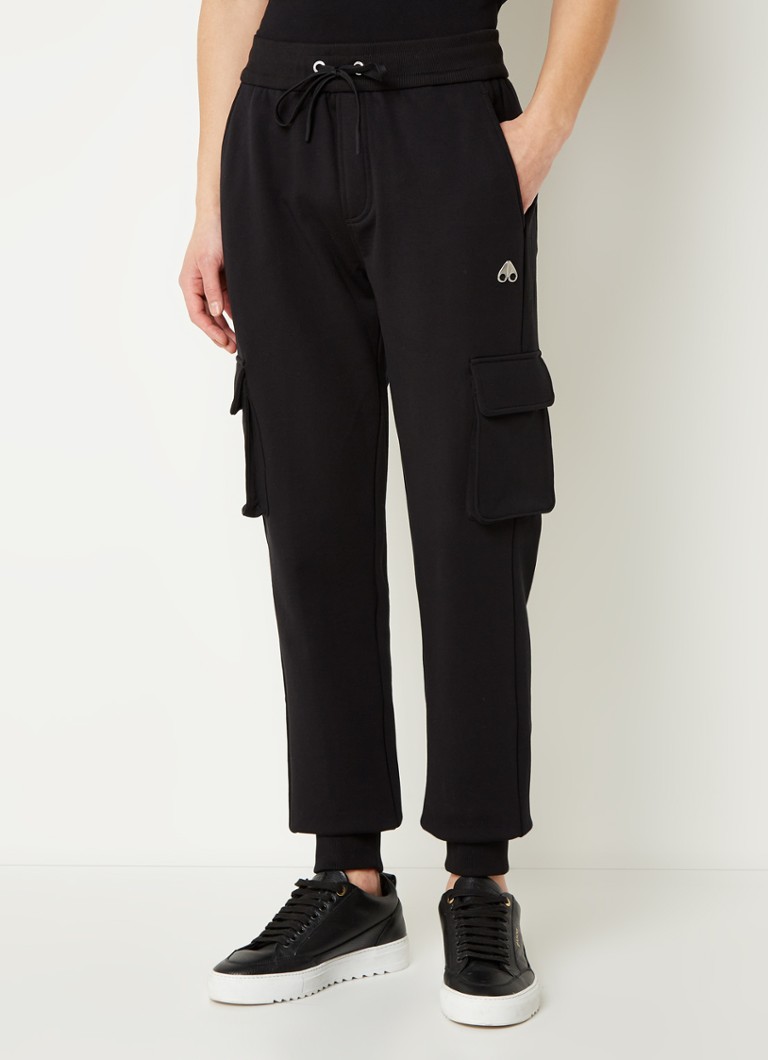 Moose Knuckles Seaside Tapered Fit Joggingbroek Met Opgestikte Zakken 1920010014 192001001412002 Moose Knuckles Seaside Tapered Fit Joggingbroek Met Opgestikte Zakken 1920010014 192001001412002