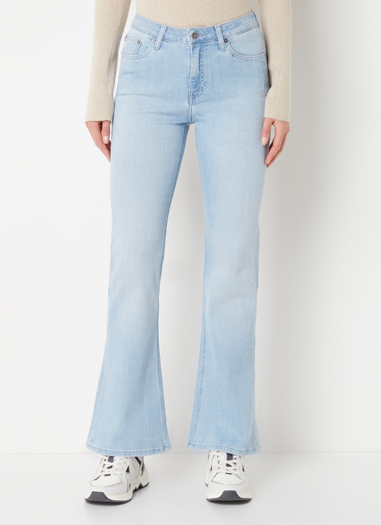 Desol Bootcut Flare yogabroek voor dames, met 4 zakken, hoge taille