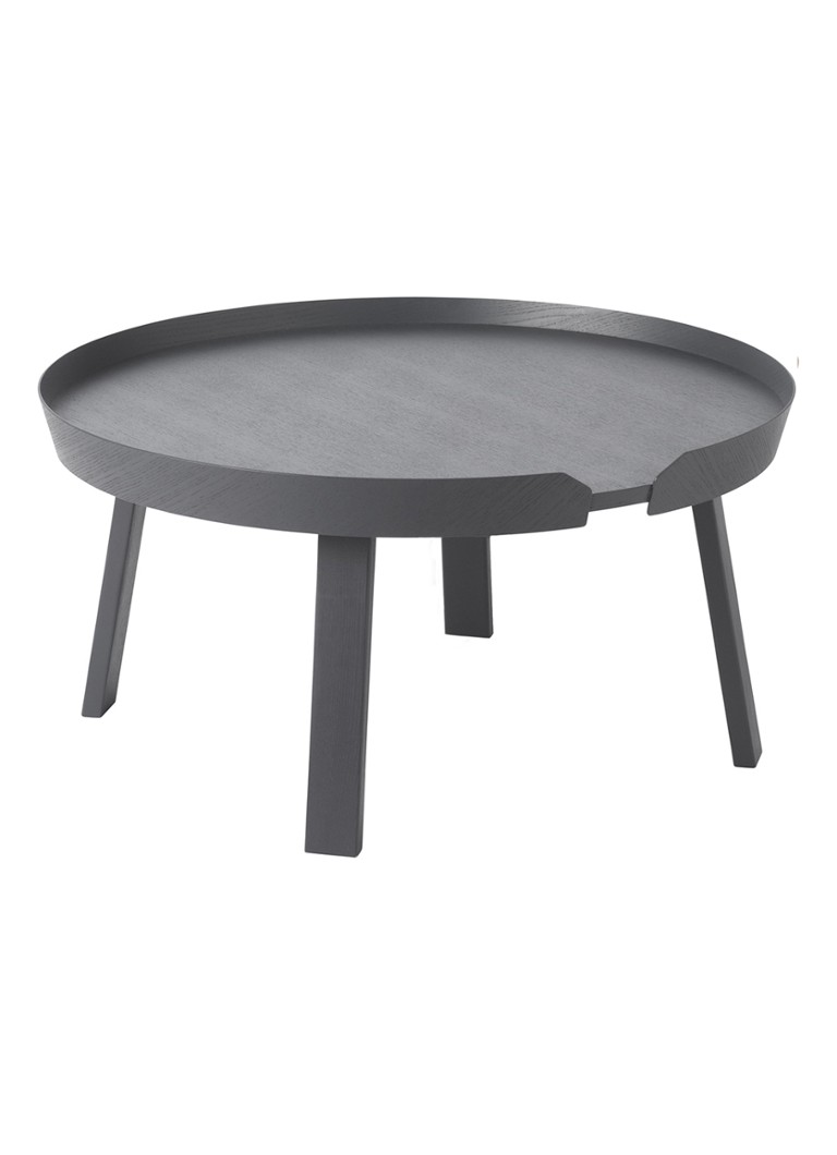 Muuto - Around Coffee salontafel large 72 - Antraciet