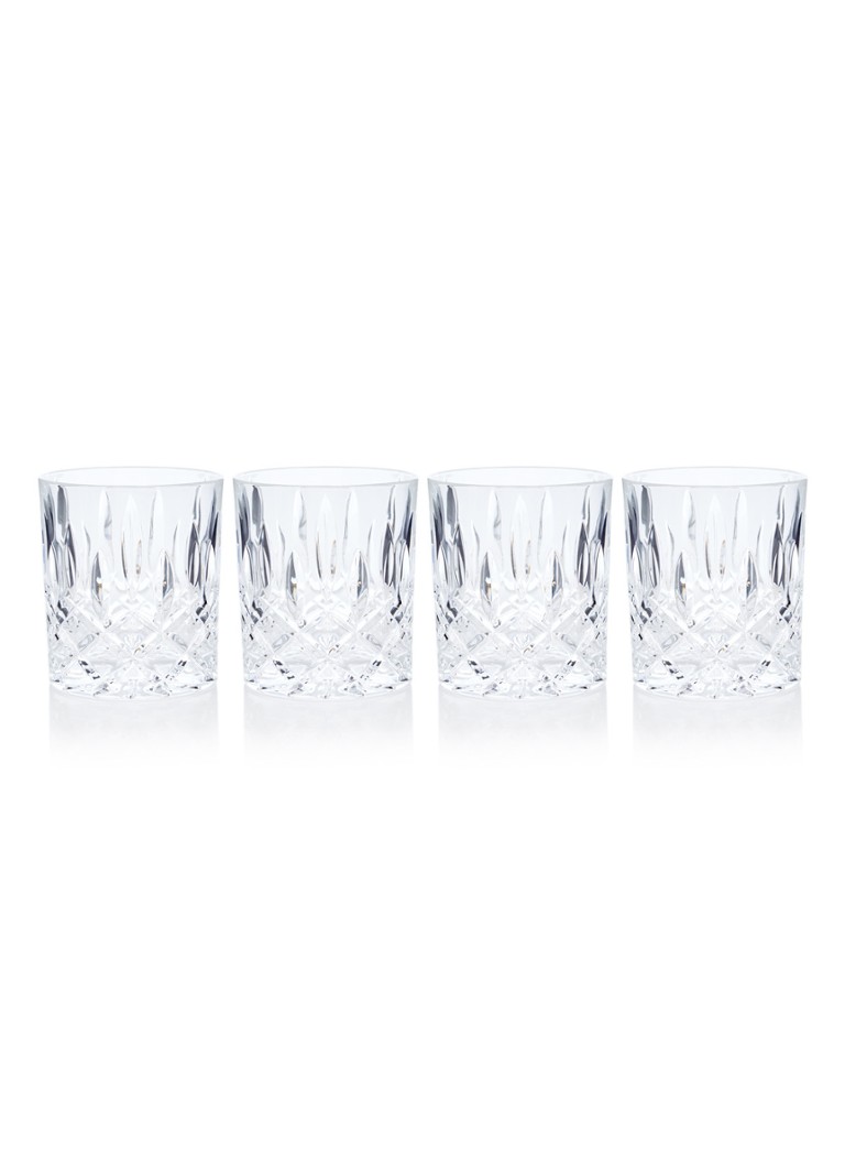 Nachtmann - Noblesse whiskyglas set van 4 - Wit