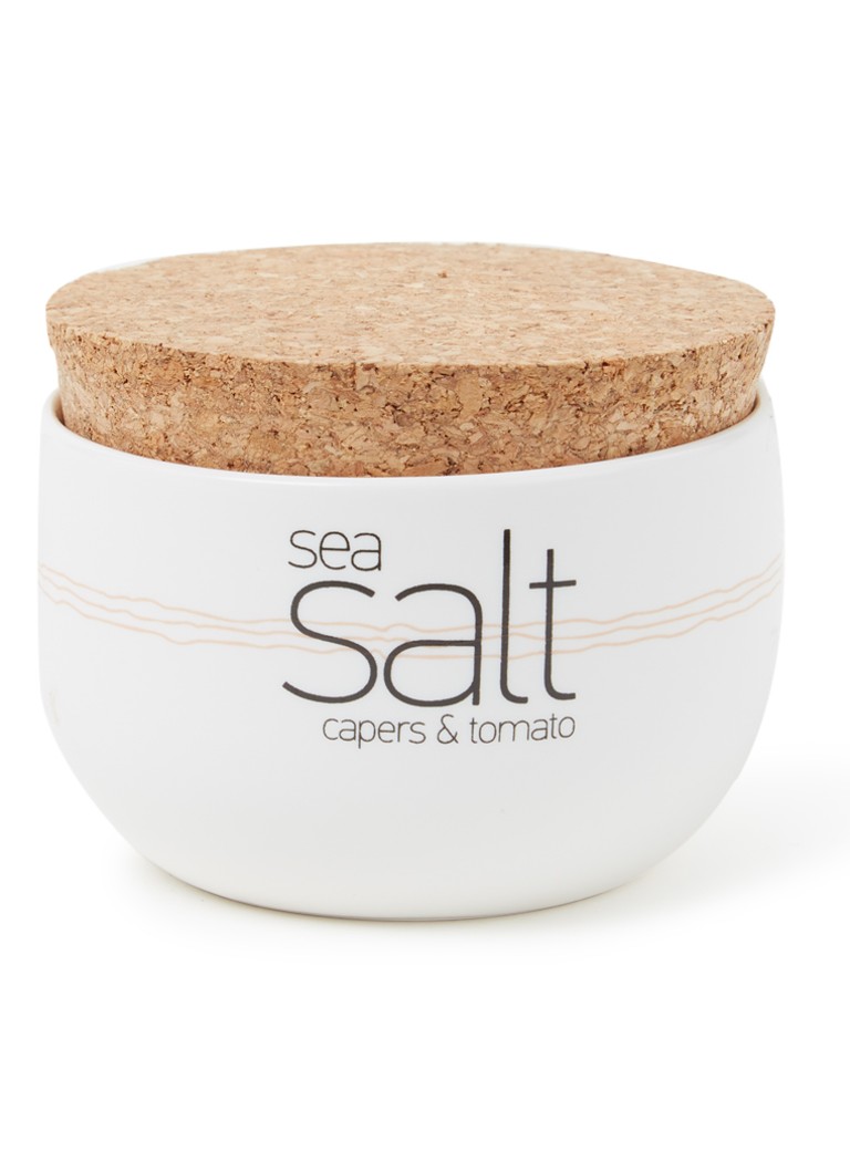Neolea - Capers and Tomato Sea Salt zeezout 100 gram - Wit