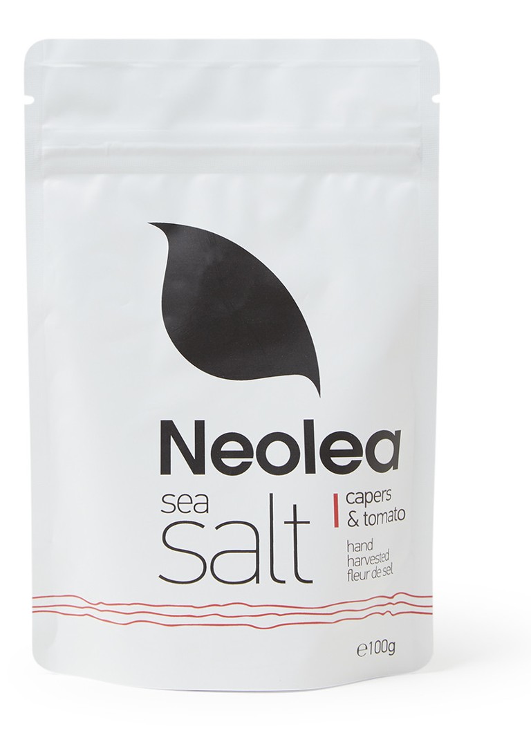 Neolea - Capers and Tomato Sea Salt zeezout navulling 100 gram - Rood