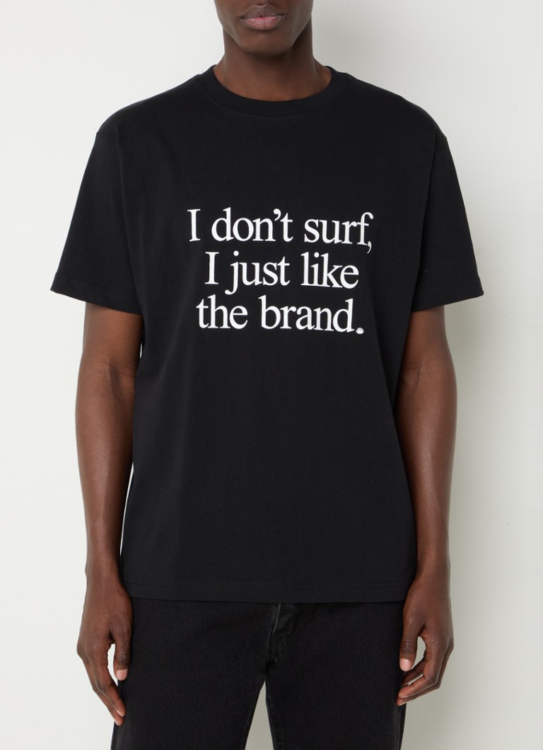 New Amsterdam Surf Association - T-shirt met print - Zwart