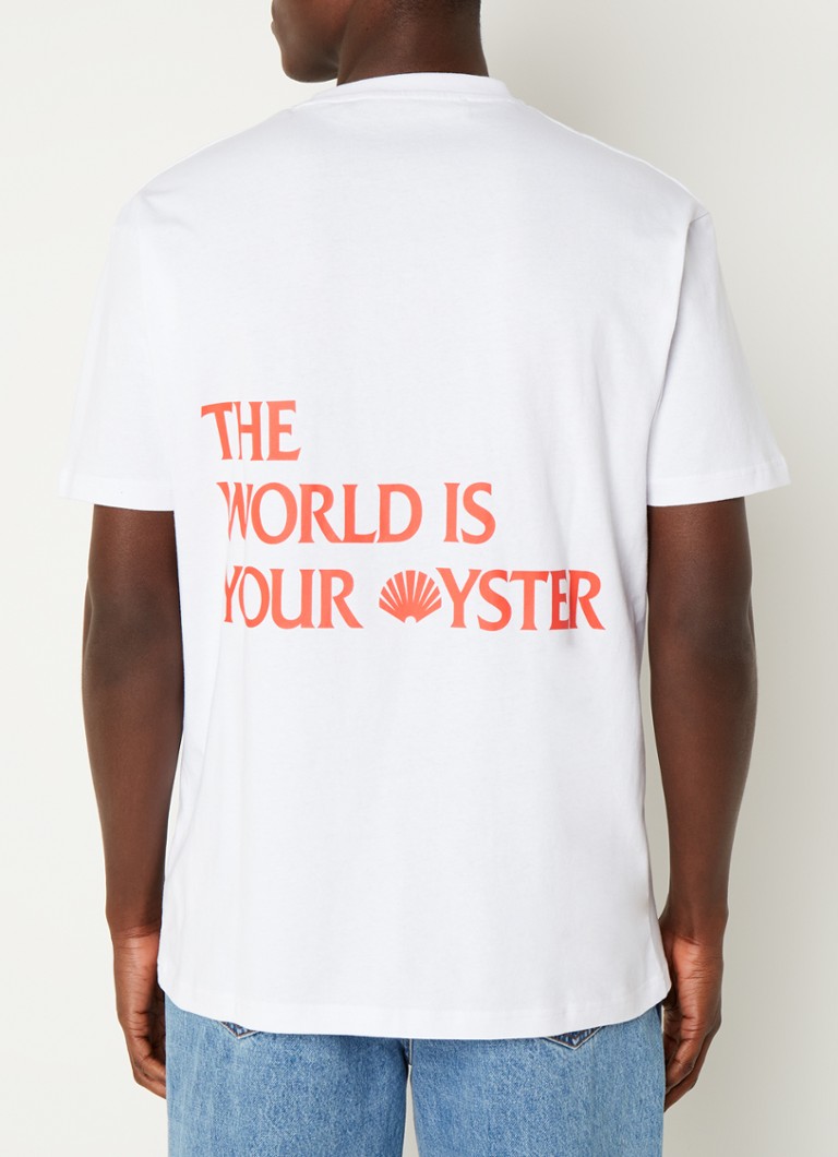 New Amsterdam Surf Association The World Tshirt met logo en backprint