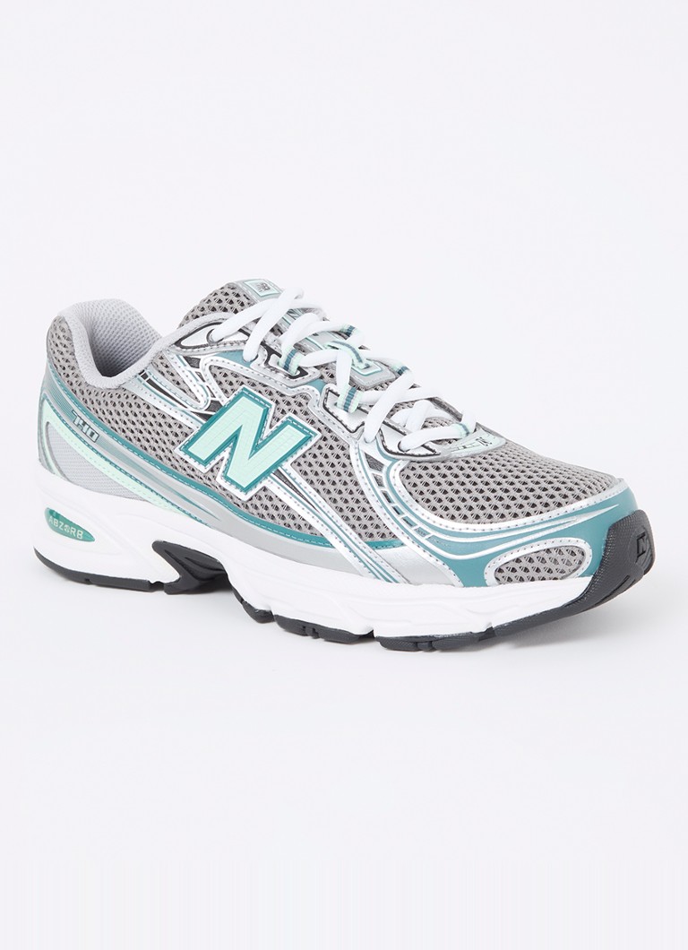 New Balance - 740 sneaker met mesh details - Grijs