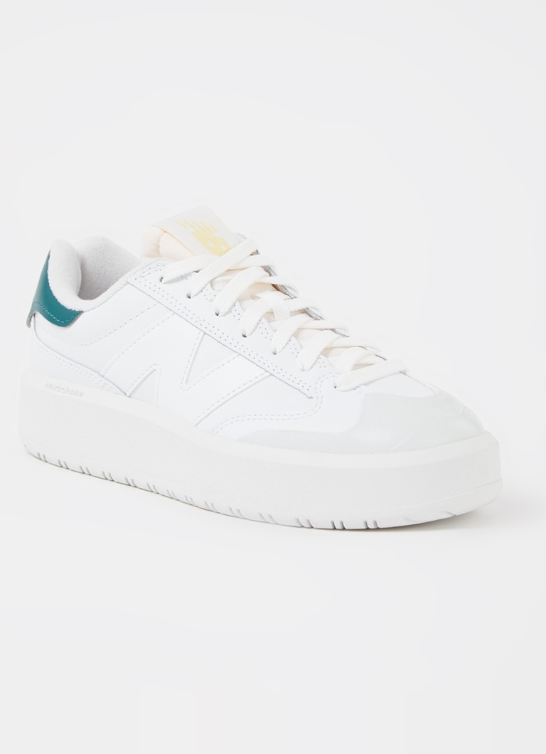 New Balance CT302 sneaker van leer • Wit • de Bijenkorf