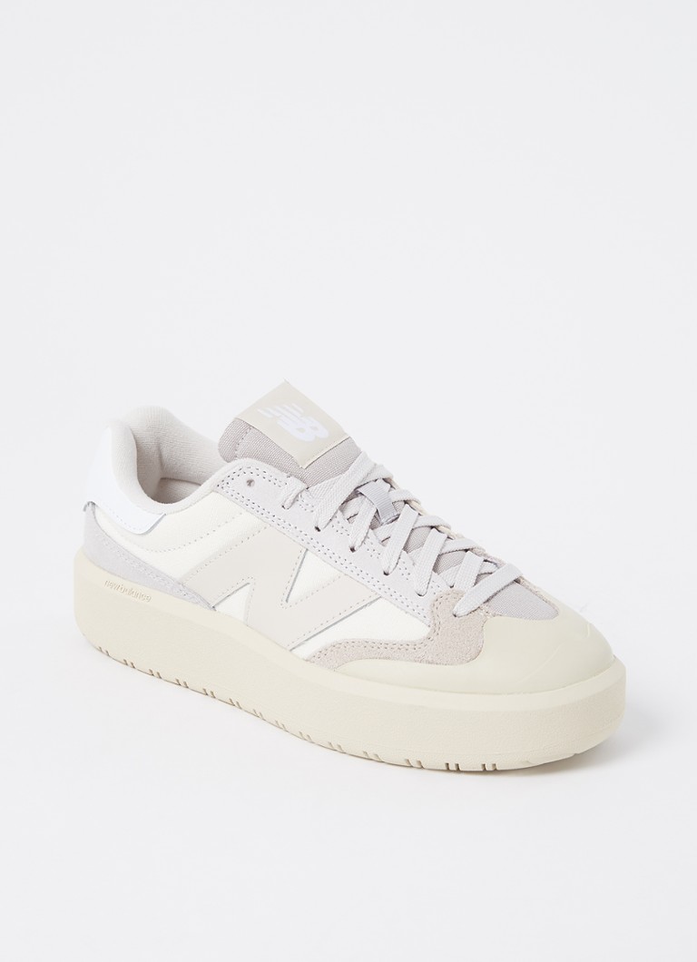 New Balance CT305 sneaker met suède details • Beige • de Bijenkorf