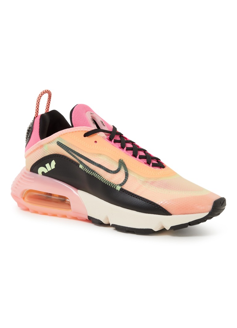 brand links uitvoeren Nike Air Max 2090 sneaker met logo • Oranje • de Bijenkorf