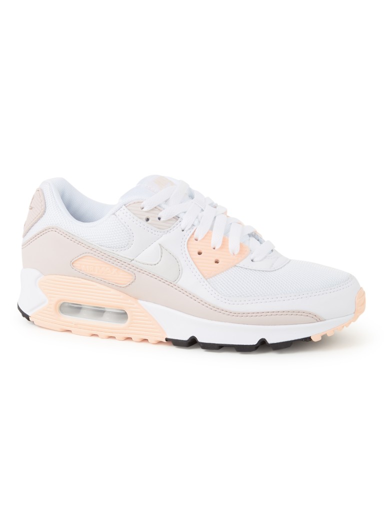 Zonder hoofd Geometrie prieel Nike Air Max 90 sneaker • Wit • de Bijenkorf