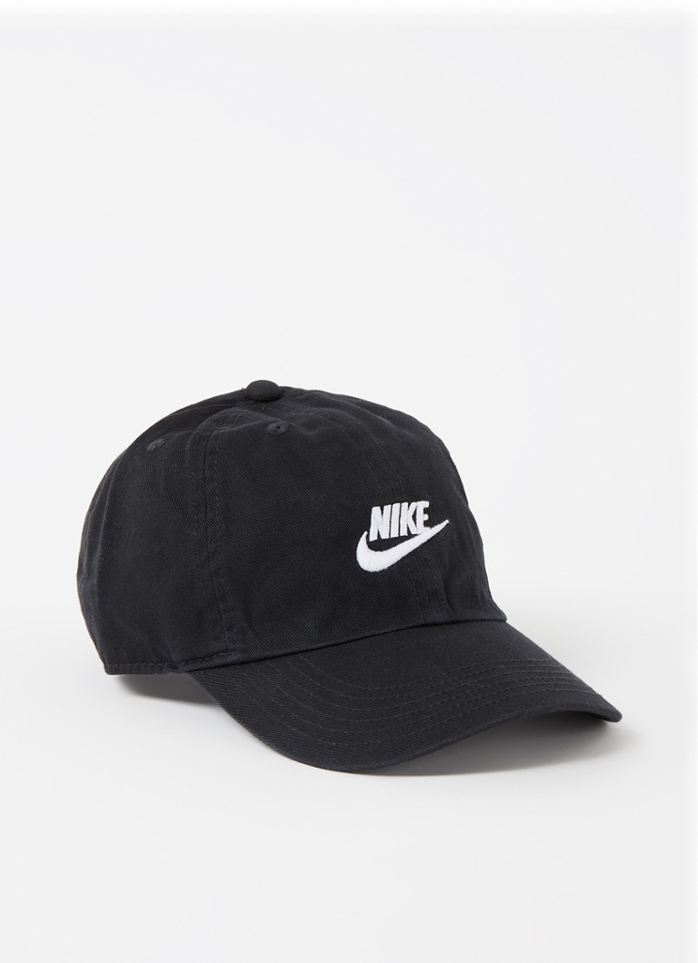 Nike Heritage pet met logoborduring • Gebroken wit • de Bijenkorf